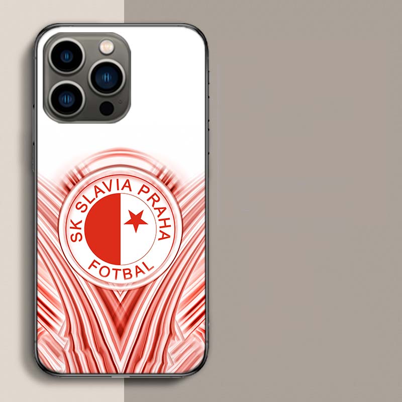 Чехол для телефона SK Slavia Praha Чехия для Apple iPhone 16E 16 17 Pro Max Air 15 Pro 14 Plus 12 13 Mini Милый Fu