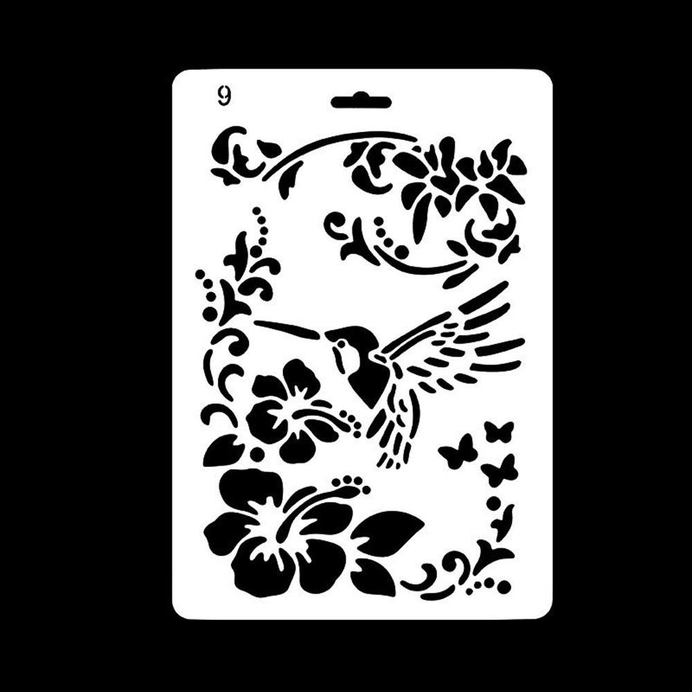 Reusable Face Paint Templates Hand Painting Tattoos Makeup Tools DIY Body Art Paint Stencils Party