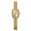 BERNY Oval Gold Watch for Women Luxury Exquisite Diamond Women's Watch Waterproof Versatile Jewelry Bracelet Ladies Wristwatch