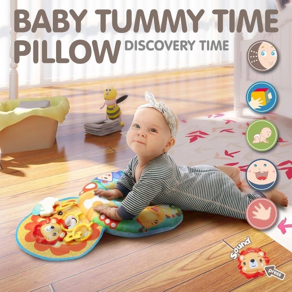 Head-up Design Baby Pillow Double-Sided Head-up Training Pillow Lying Pillow  Sensory Development