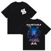 French Rapper Jul INARETABLE Album 2025 Graphic T Shirts Men's Hip Hop Vintage Short Sleeve Women T-shirt Cotton Tees Streetwear