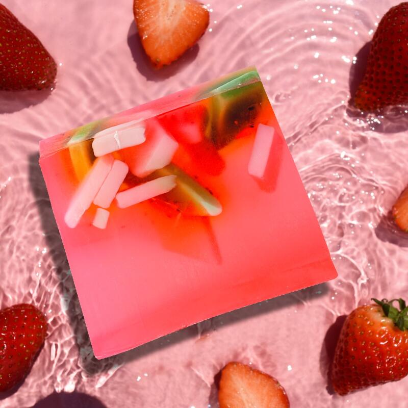 BOMP COSMETICS Strawberry Fields Soap