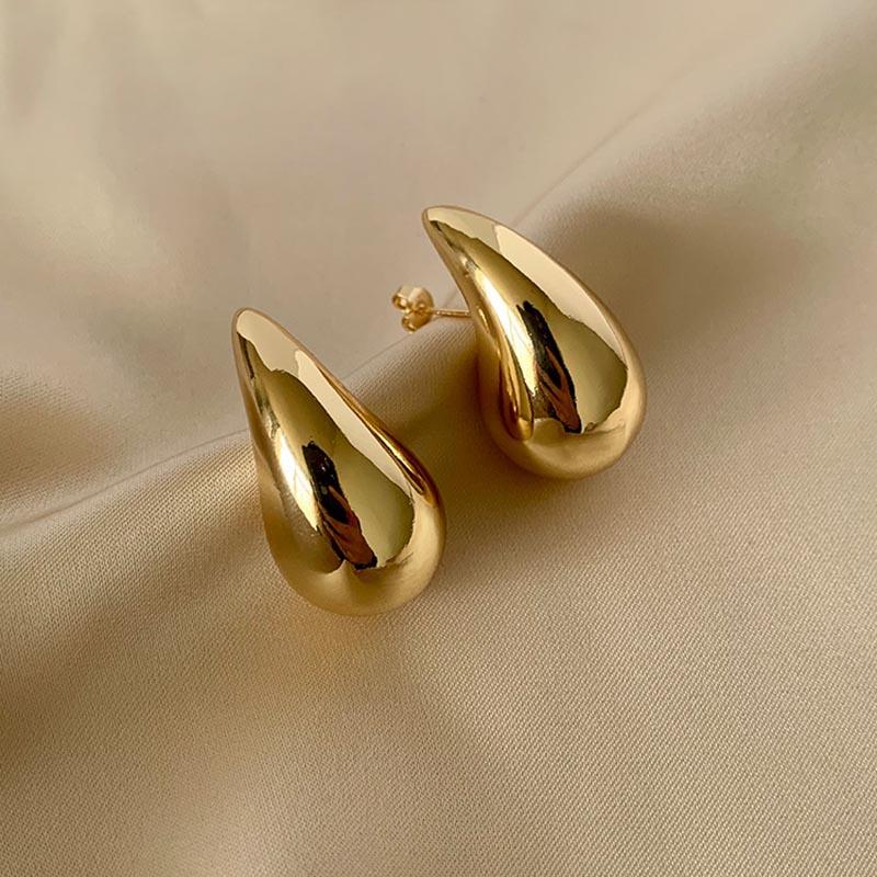 Новые модные массивные серьги-капли для женщин, индивидуальные глянцевые серьги-капли, серьги-капли в стиле бохо для девочек, модные ювелирные изделия, подарки