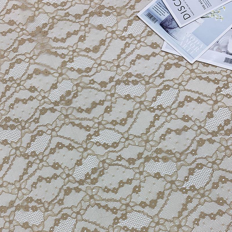 Новое вечернее платье-комбинация из сетки жаккардового кружева - Мягкая, ажурная, не тянущаяся полиэстеровая ткань