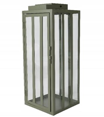 Декоративный металлический фонарь 18x18x45см Элегантный фонарь