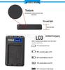 USB-зарядное устройство для аккумулятора EN-EL14, Совместимо с Nikon D5200, D3200, D3100, D5100, D5300