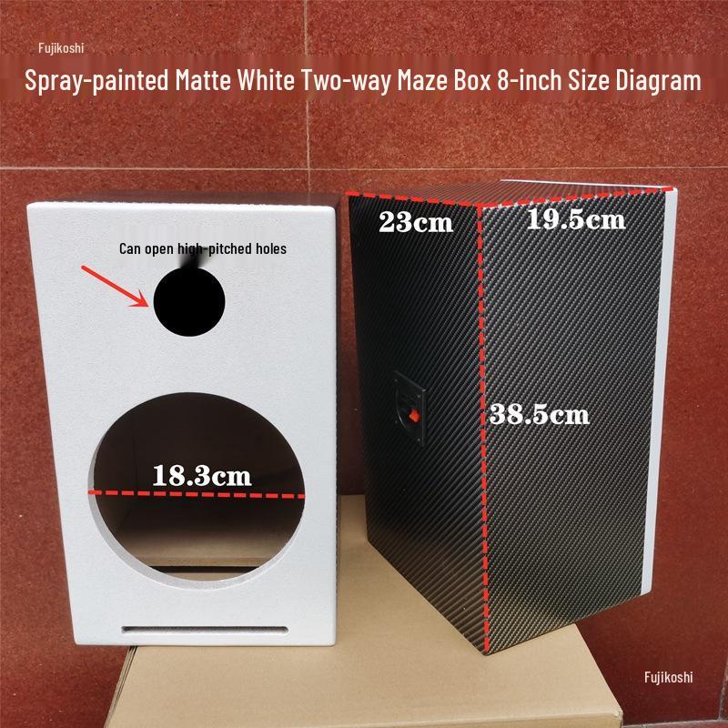 Корпус сабвуфера 4-8 дюймов, DIY, полнодиапазонный лабиринтный ящик