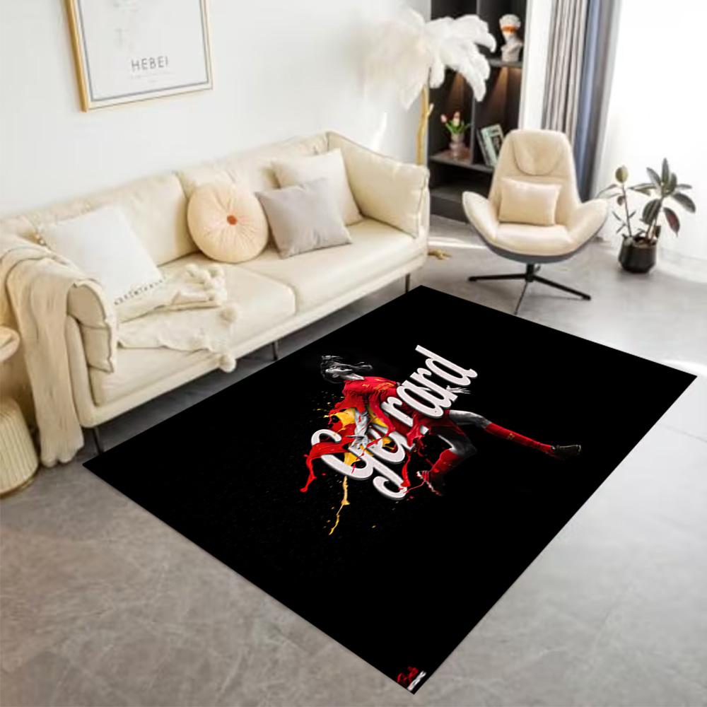 Steven Gerrard Legacy Floor Rug Office Rug Suitable for Dining Room Dormitory Study room Entryway Antislip Carpet Office home decor Spiritual Gift