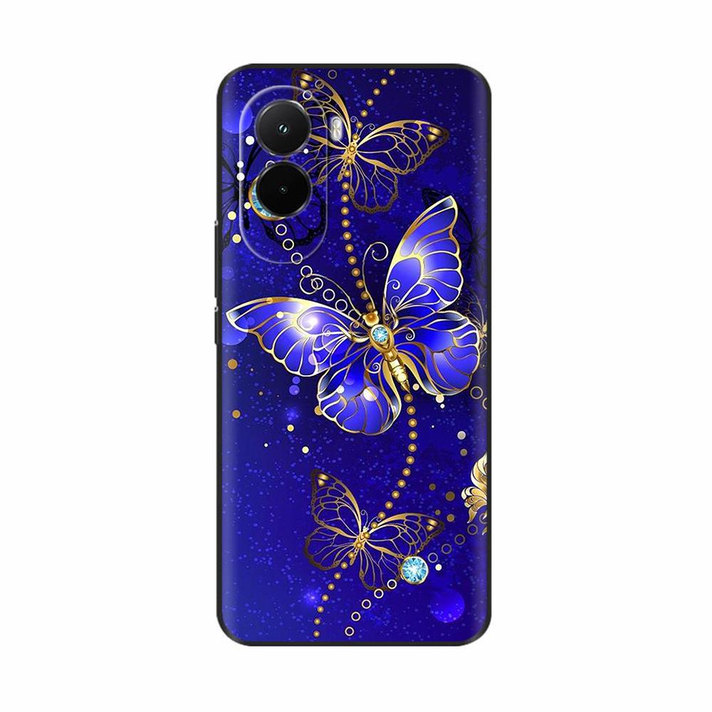 Чехол для Poco M7 4G Силиконовый Защита Камеры Задняя Крышка Для Xiaomi PocoM7 4G ТПУ Мультяшный Funda Poco M7 4G M 7 Чехол для Телефона Coque