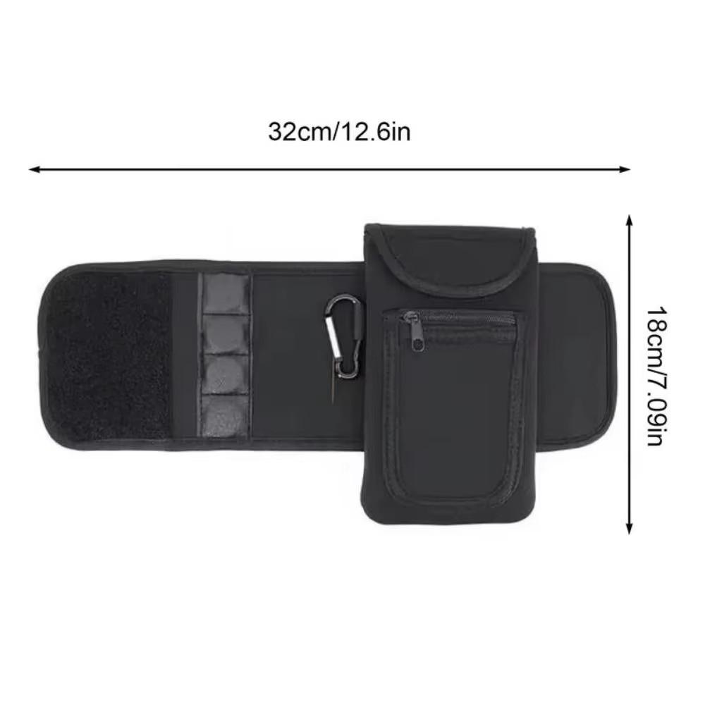 Portable Water Bottle Bag Large Capacity Magnetic Bottle Sleeve Gym Sling Bag  Gym Accessories