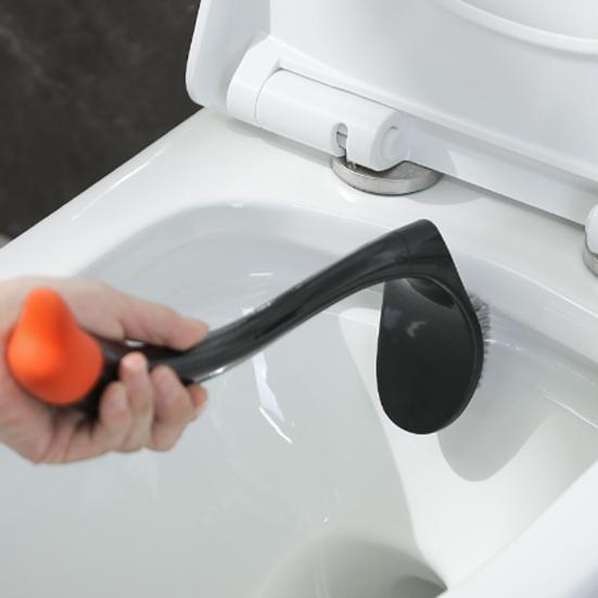 Набор туалетных ершиков с вентилируемым основанием, щетка в форме лебедя для мощной чистки ванной комнаты