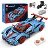 MOULD KING 13155/13156 Technical MOC Apollo IE Super Racing Car Remote Control Building Bricks Blocks Kids RC Toys For Kids Gift