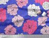 Soimoi Японский креп-атласная ткань с гвоздикой и цветочным принтом, швейная ткань, метр 42 дюйма