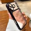 Matte Clear Plating Phone Case For iphone 17 Air 16 15 14 13 12 11 Pro Max Plus Soft Silicone Shockproof TPU Bumper Cover