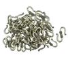 50 шт тибетское серебро S-образная застежка-крючок ожерелья для изготовления ювелирных изделий 21 x 14 мм