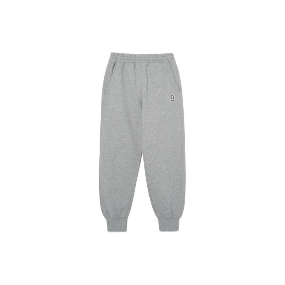 New MLB Knitted Sweatpants Unisex Gray 3APTB0131-43MGS