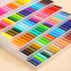 12-120 Цветов Двусторонний Художественный Маркер на Водной Основе, Выделяющий, Смываемый, для Детского Рисования, Граффити, Школьные Канцелярские Принадлежности