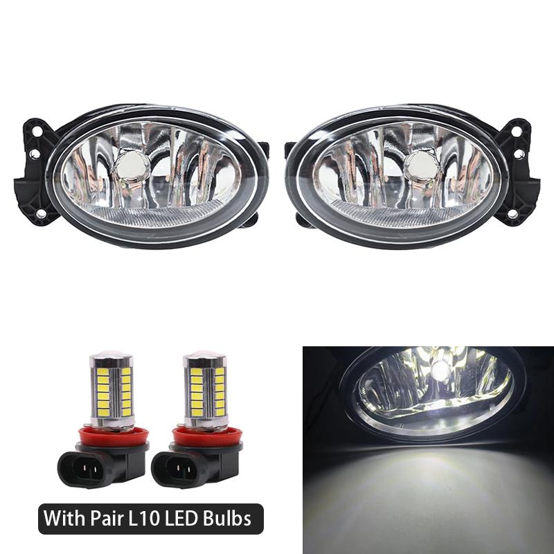 Fog Lamp Assembly For Mercedes-Benz W211 W204 W164 2002-2009 Front Bumper Anti Fog Light A1698201556 A1698201656