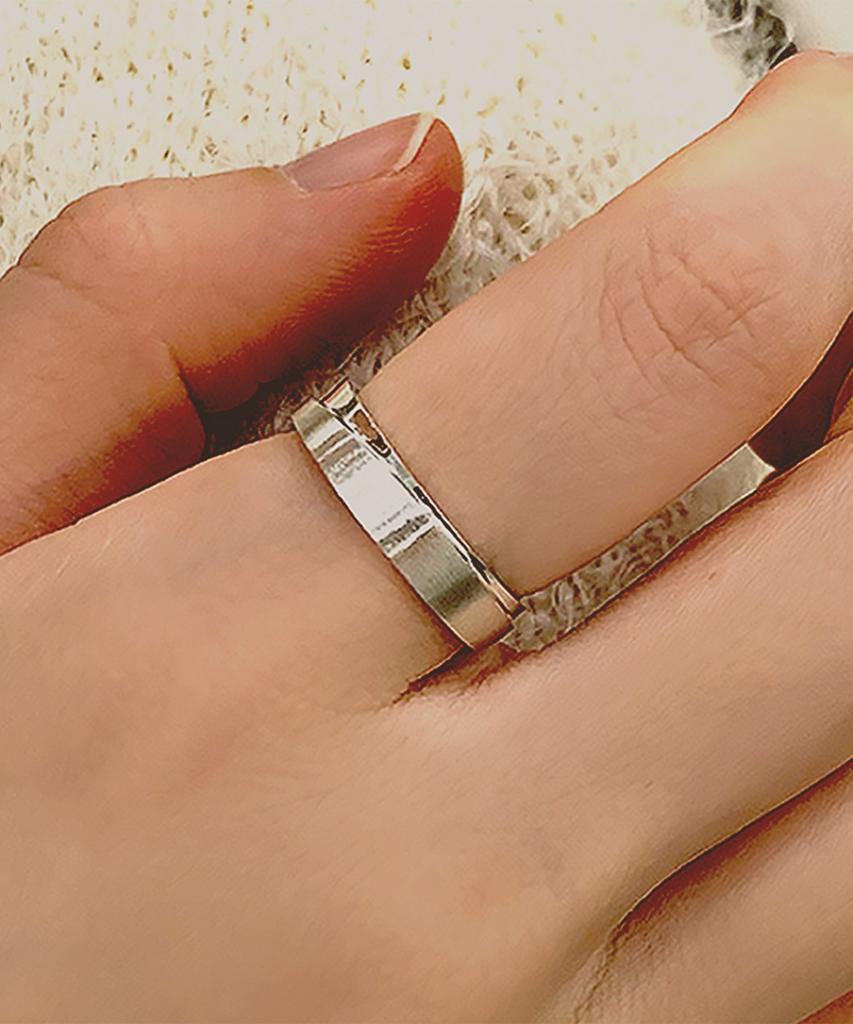 Helene Jewelry Кольцо мужское из серебра 925 пробы Perte Homme (Тип C)