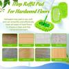 Microfiber Mop Pads for Sweeper - Super Absorbent Knit Fabric, Reusable Cleaning Cloths