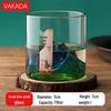 Боросиликатный стеклянный стакан VAKADA Volcano