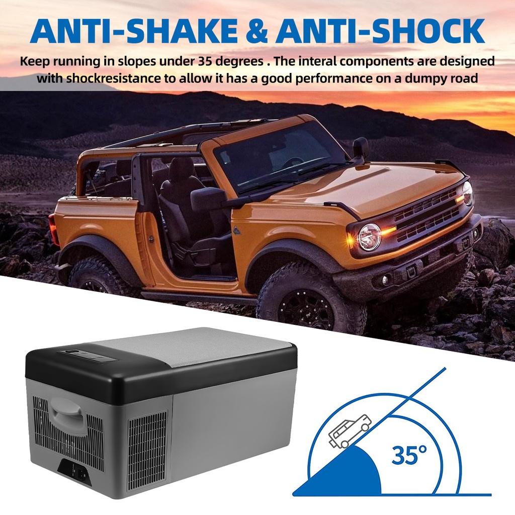 15/20/25/30/40/50л автомобильный холодильник/морозильник портативный электрический компрессорный охладитель для автомобиля и дома управление через приложение опционально