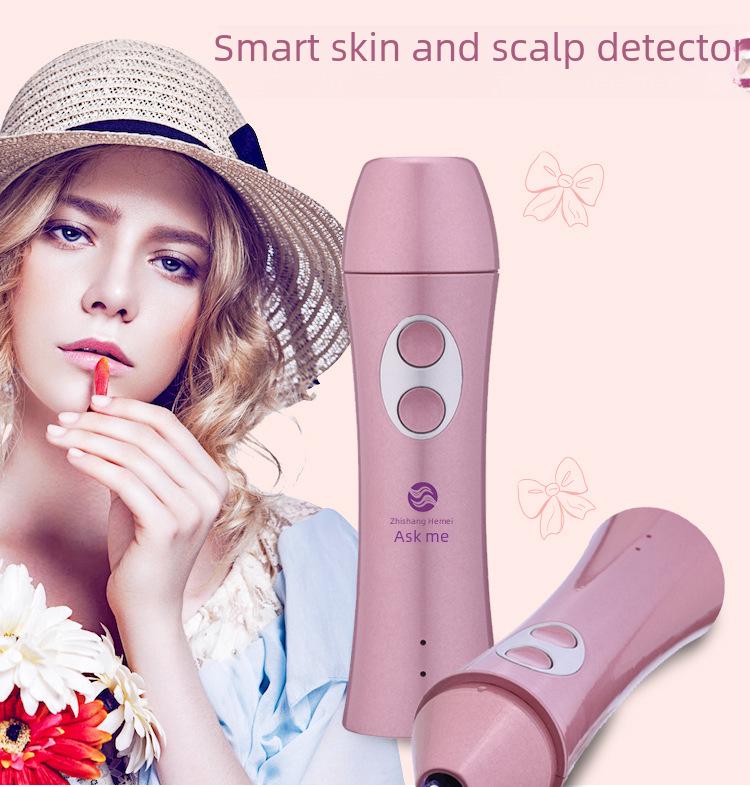 Портативный УФ-анализатор кожи и кожи головы с функцией обнаружения волос и фолликулов