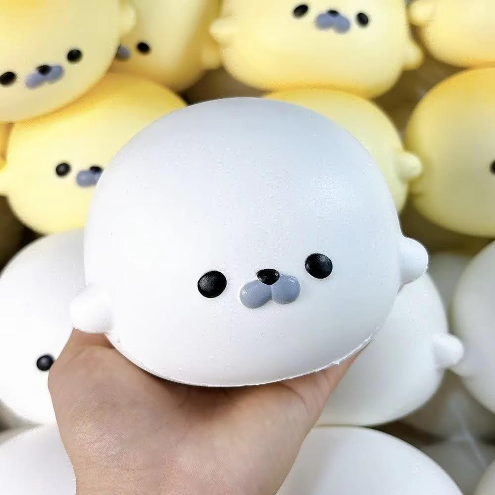 Slow Rising Seal Squeeze Toys Soft Texture Seal Fidget Toy New Arrival Seal Squishy Toy Office Use