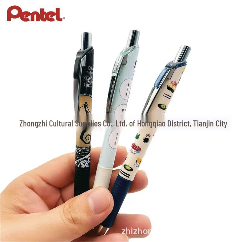 Япония Pentel Paiton BLN75 Суши Большой Белый Ограниченная Серия 0.5 мм Быстросохнущая Гелевая Ручка