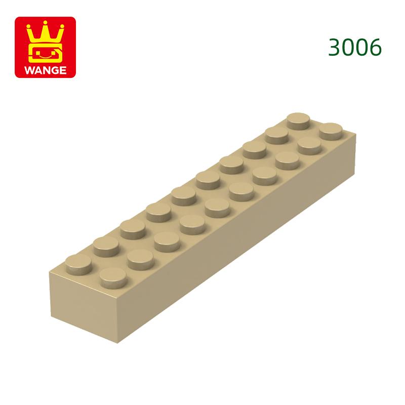 Нетоксичные 17 шт./лот 3006 Толстые 2x10 Строительные блоки Moc Классические аксессуары Совместимые кубики Детские игрушки Подарочная коробка