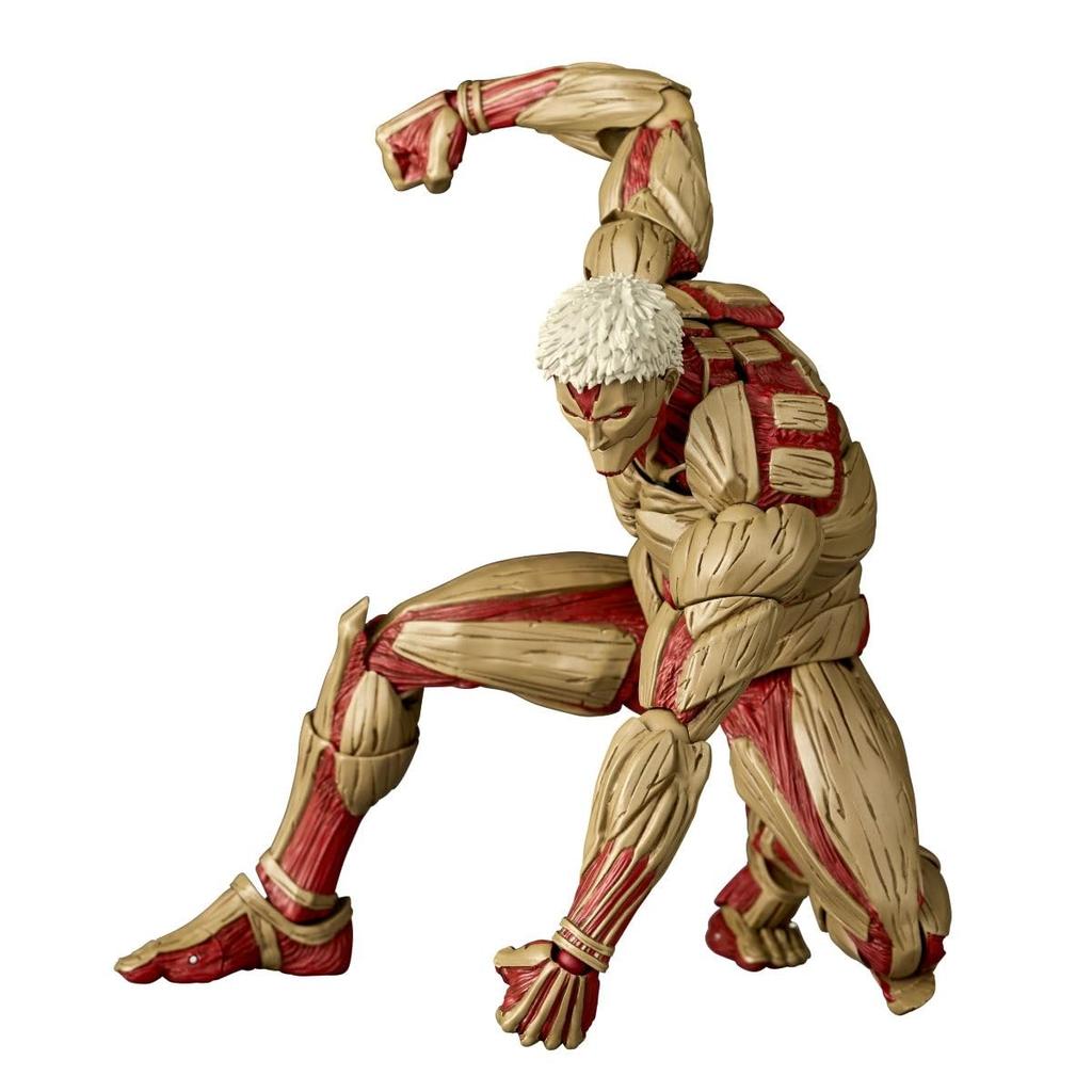 Kaiyodo Revoltech Amazing Yamaguchi Атака Титанов Бронированный Титан Фигурка