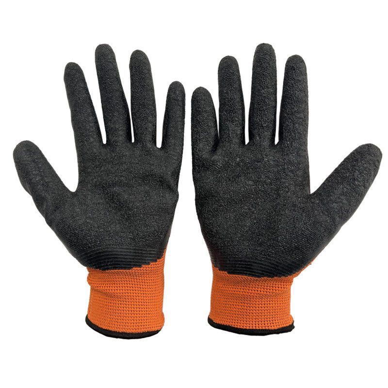 10pairs Anti Slip Wear-resistant Gloves for Industrial Work Nitrile Coated Palm Immersed Rubber Protection Gloves Breathable