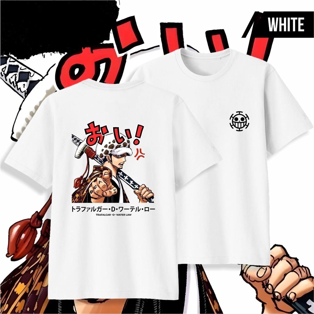 2026 New Fashion ONE PIECE Anime Trafalgar D Water Law Y2k Graphic Comfortable TShirt Unisex Women High Quality Japanese Clothes