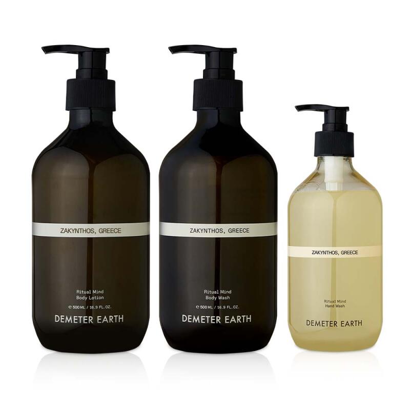 ДЕМЕТЕР ЗЕМЛЯ Земля (Лосьон + Гель для душа + Мыло для рук) Греция