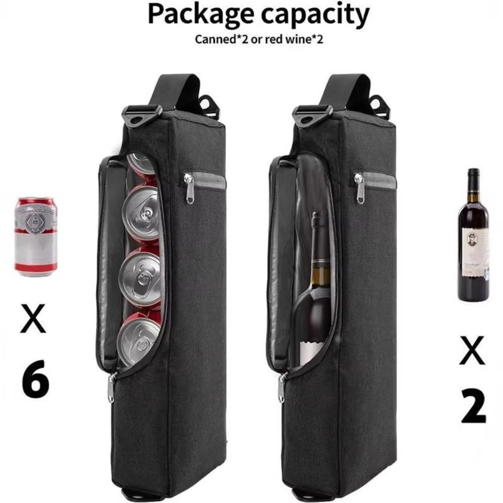 Multi-Functional Drinks Ice Bag Wine Beer Keep Warm Pack Portable Golf Cooler Bag  Outdoor Picnic