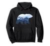 Bear Outline Mountain Range Lover Forest Fan Animal Hoodie Lover's