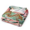 Mulan Cartoon Blankets  Airplane Travel Flannel Throw Blanket For Outdoor Soft Warm Custom Quality Bedspread Birthday Gift