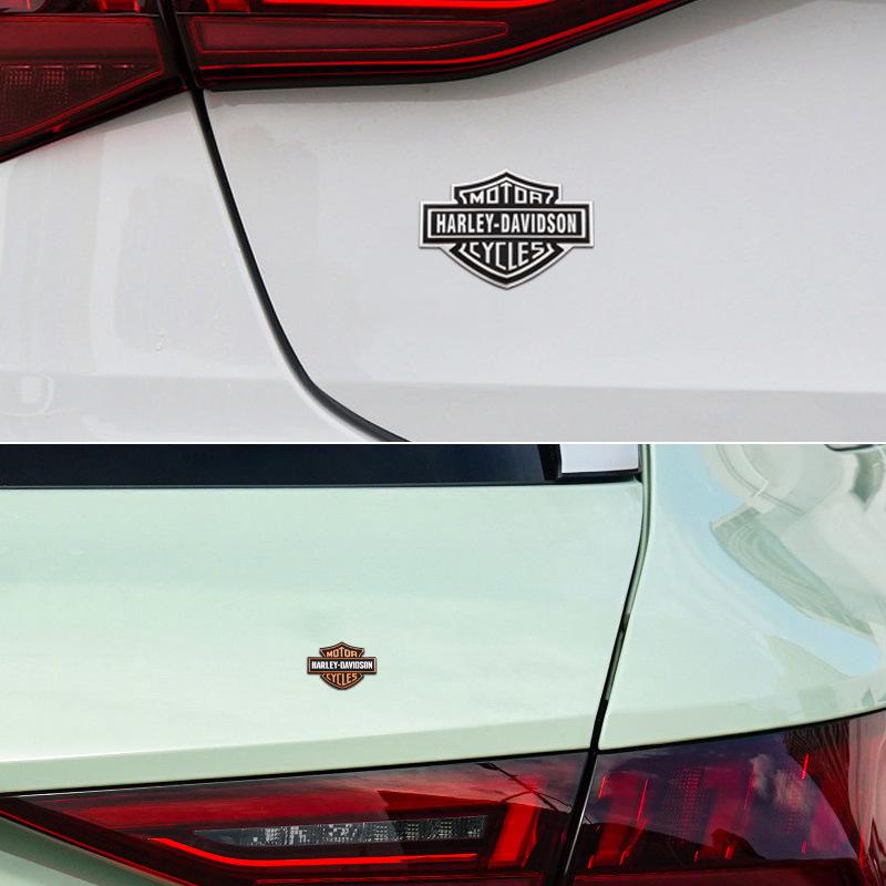 Металлические эмблемы и наклейки с дизайном черепа для мотоциклов Harley-Davidson и автомобилей: Алюминиевые эмблемы и наклейки для тюнинга.