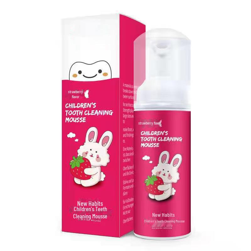 «Набор из U-образной силиконовой зубной щетки и зубной пасты для детей от 2 до 12 лет»