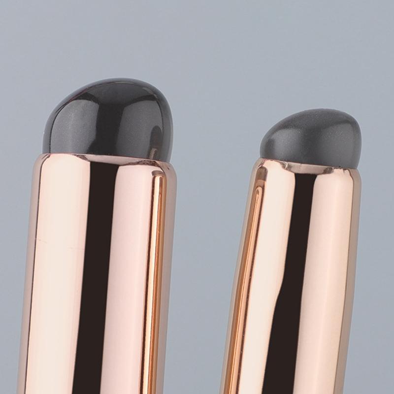 Силиконовая скошенная кисть для консилера Как кончики пальцев Q Мягкая Новая Портативная Круглая головка Силиконовая кисть для макияжа Кисть для губ Кисть для помады