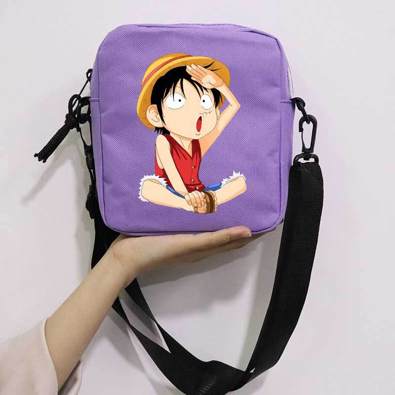 Японский мультфильм комиксы One Piece Цифровая печать Модный повседневный наплечный рюкзак 0031