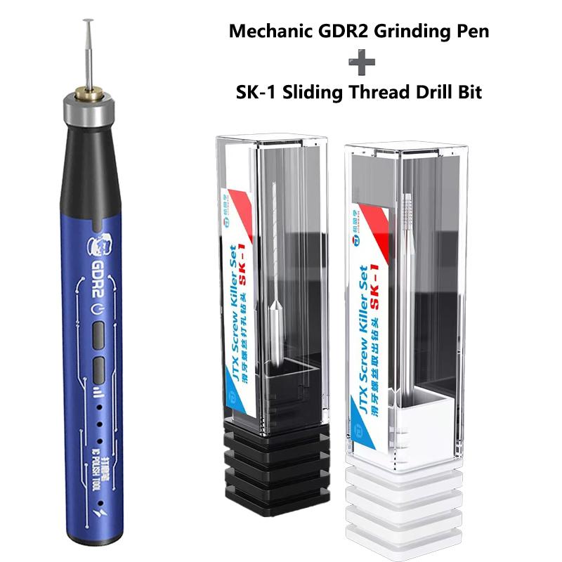 JTX SK-1 Alloy Piercingand Sliding Drill Bit Used for Removing Stripped Thread Screws Ouickly Without Damaging The Frame Phone