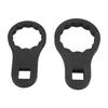 2Pcs Ball Joint Wrench Steel 32mm 38mm Secure Fixing Sturdy High Hardness Ball Joint Wrench Spanner