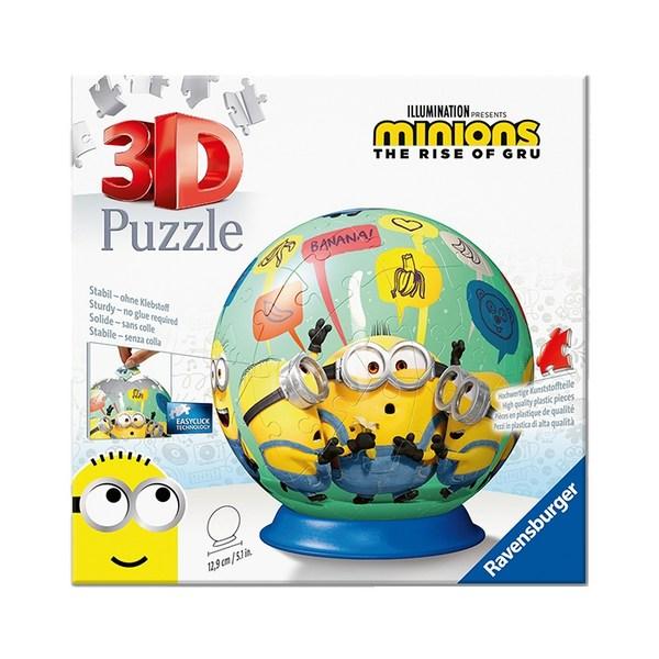 Корейские настольные игры 3D-пазлы Мятный шарик с миньонами R111794 Корея 3D-пазлы