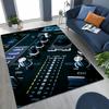 Ковер с записью музыки, ковер с DJ-экраном, ковер с лентой для спальни, гостиной, дивана, дома, придверный коврик, декор, большой размер, детский игровой, нескользящий коврик для пола