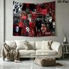 Band Slipknot Wall Tapestry Aesthetic Wall Hanging Printed Fabric Blanket Decorative Tapestries for Bedroom Living Room Home Decor