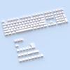 Keycaps 130 Keys Double Shot Cherry Profile Side Engraving Light Transmitting PBT Custom Keycap Set for Mechanical Keyboards Cherry Gateron MX