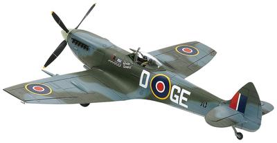Tamiya Серия Самолеты 21 Королевские ВВС Supermarine Spitfire Пластиковая Модель 60321 1/32 Нет. Mk.XVIe