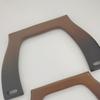 1 пара Сплошные Винтажные Ручки Замена Унисекс Деревянная Сумка для DIY Сумок Холст