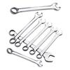 8 Pieces Wrenches 180 Degree Rotatable Repairing Workshop Spanner Carpentry Metal Portable Household Hand Tools 6-17mm
